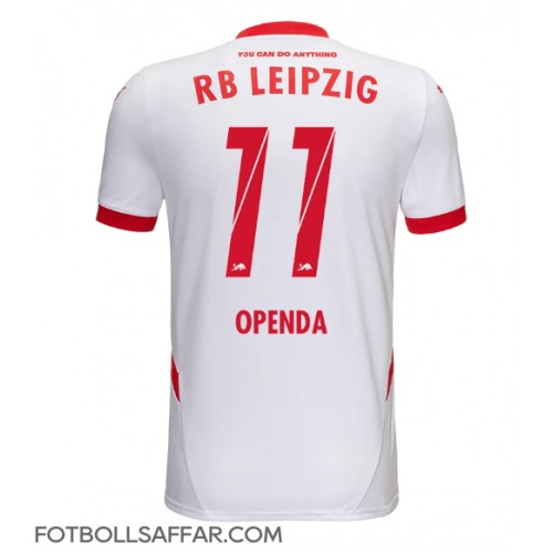 RB Leipzig Lois Openda #11 Hemmatröja 2024-25 Kortärmad